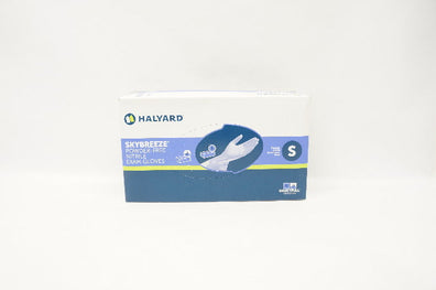 Halyard 47374 Skybreeze Power-Free Nitrile Exam Gloves S - Box of 200